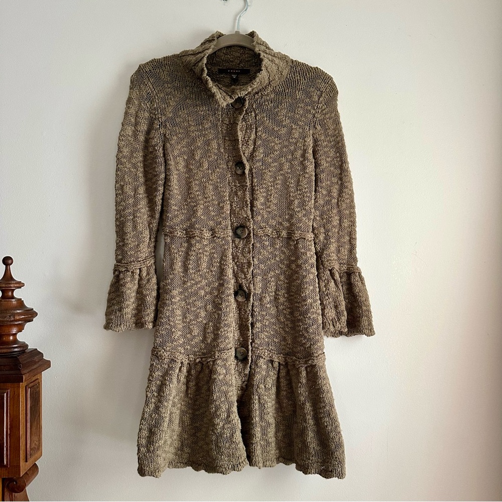 Fever Y2K Knit Sweater‎ Dress/Longline Cardigan